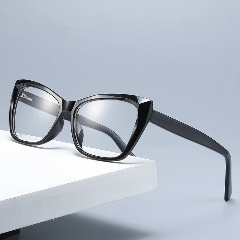 TR90 Women Glasses Frame Spectacles Frame for Myopic Optical Eyeglasses Vintage Gafas Support Prescription Lenses