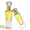 Luxury 50ml/60ml Square Perfume Glass Bottle Clear Empty Heavy Bottom with Spray Cap and Screen Printing
