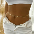 Wholesale Elegant Vintage Body Chain for Women Trendy Tassel Silver & Gold Bikini Jewelry for Parties & Weddings-Gift