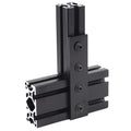 China Manufacturer Rohs 6401 High Quality 4 Hole Joining Strip 15 Series Aluminium Profile Aluminum Extrusion Part 10 15 Inches