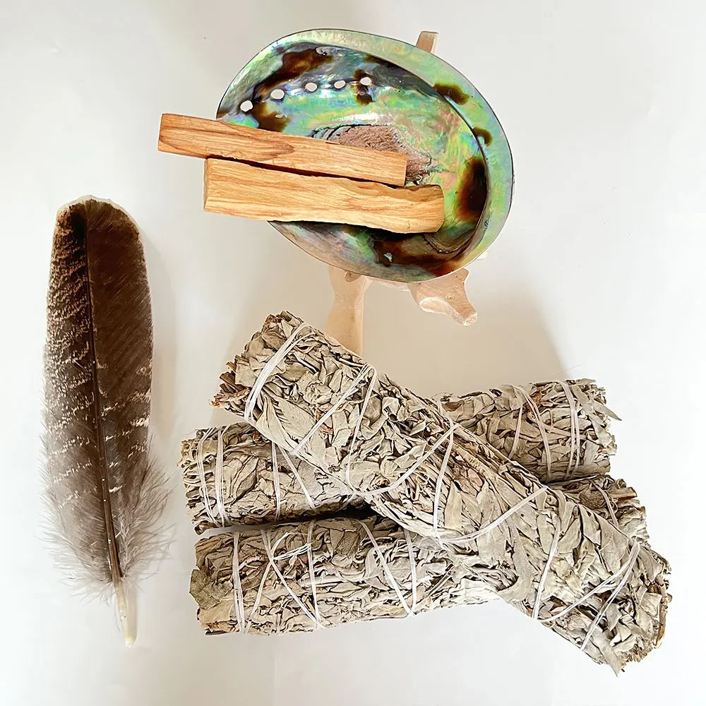 Bulk White Sage Smudge Sticks Home Cleansing Incense Spiritual Growth Stress Relief Smudging Smoke Cleansing Healing Meditation
