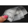 Transparent Soft Clothing Care Sticker Wholesale Custom Printing Clear TPU Washing Labels for Swimwear