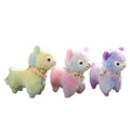 12cm Claw Machine Plush Doll Alpaca Keychain Cute Soft Stuffed Animal Toys Plushie Llama Key Chains Kawaii Alpaca Plush Keychain