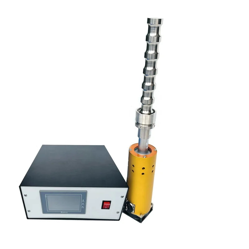 20khz Ultrasonic Extractor Titanium Alloy Homogenizer Sonicator Probe Chemical Ultrasonic Reactor for Mixing Equipment Industry