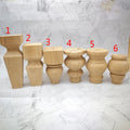 Modern Solid Wood Furniture Legs for Sofa Coffee Table Bed TV Cabinet-Living Room & Bedroom Use-VT-03.186