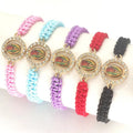 KDC882 Wholesale Fashion Handmade Women Men Virgin Mary Religious Bracelet