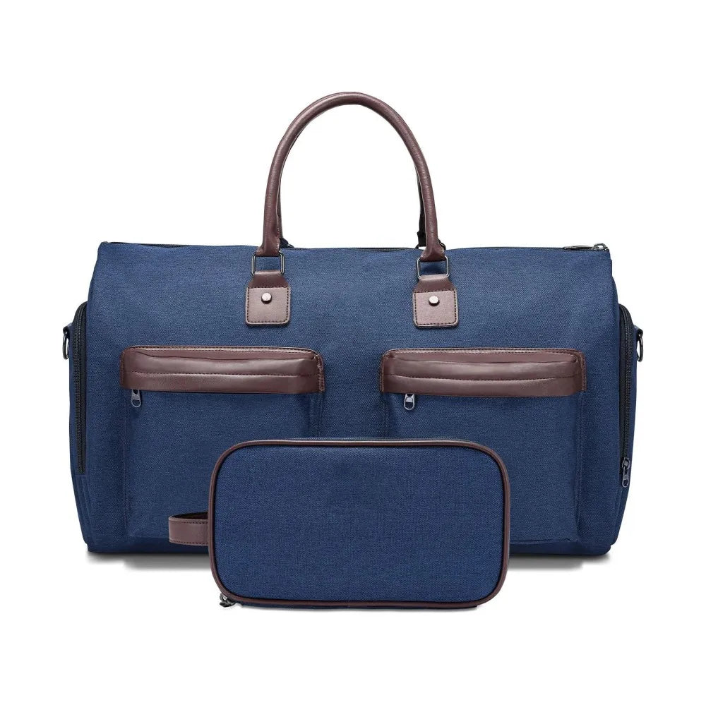 Custom 2 in 1 Hanging Suitcase Suit Travel Bags Carry on Garment Duffel Bag Convertible Garment Bag