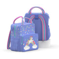 New Arrival Kids School Lunch Bag Factory's Unicorn Cartoon Food Carrier Made of Durable Polyester