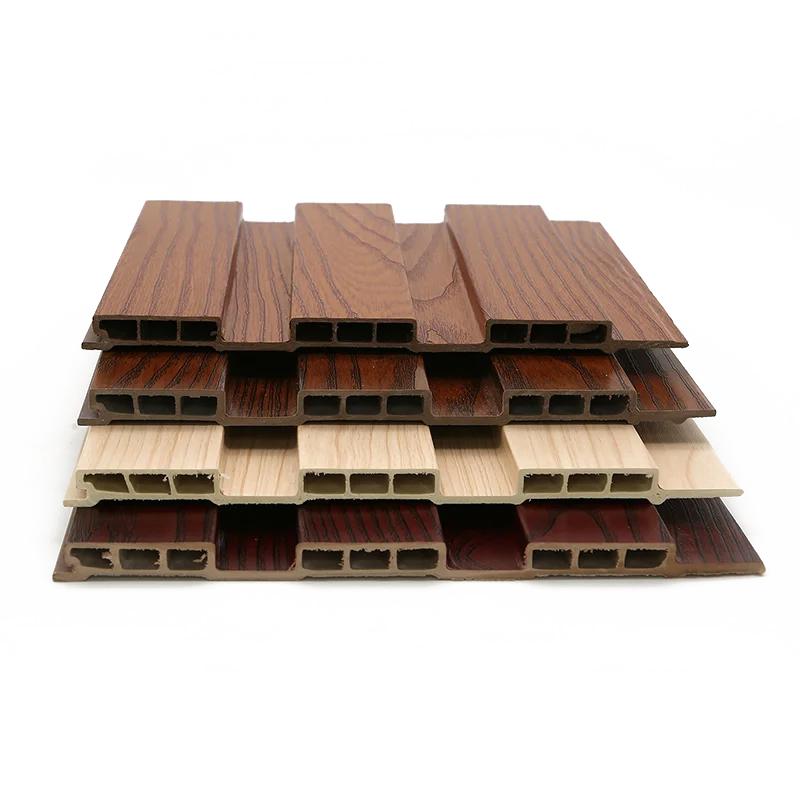 Wood Plastic Composite 3D Geometric Modern Waterproof Fireproof Wall Panel for Interior and Bathroom Walls with 5 Year Warranty