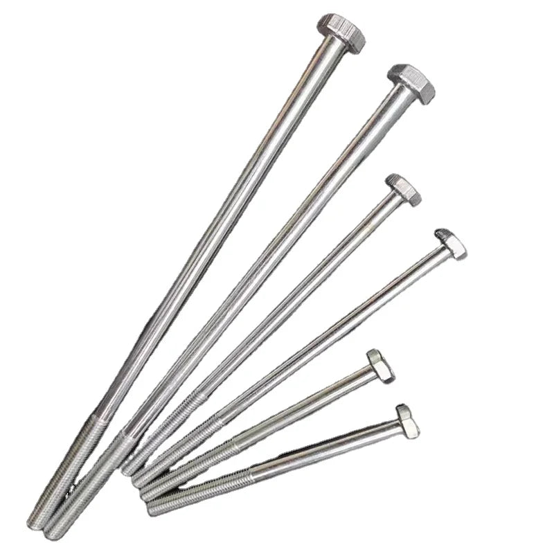Custom Wholesale Hardware Tools Fasteners Titanium Stainless Steel Surface Treatment Coated Hexagonal Screws Self-tapping Screws