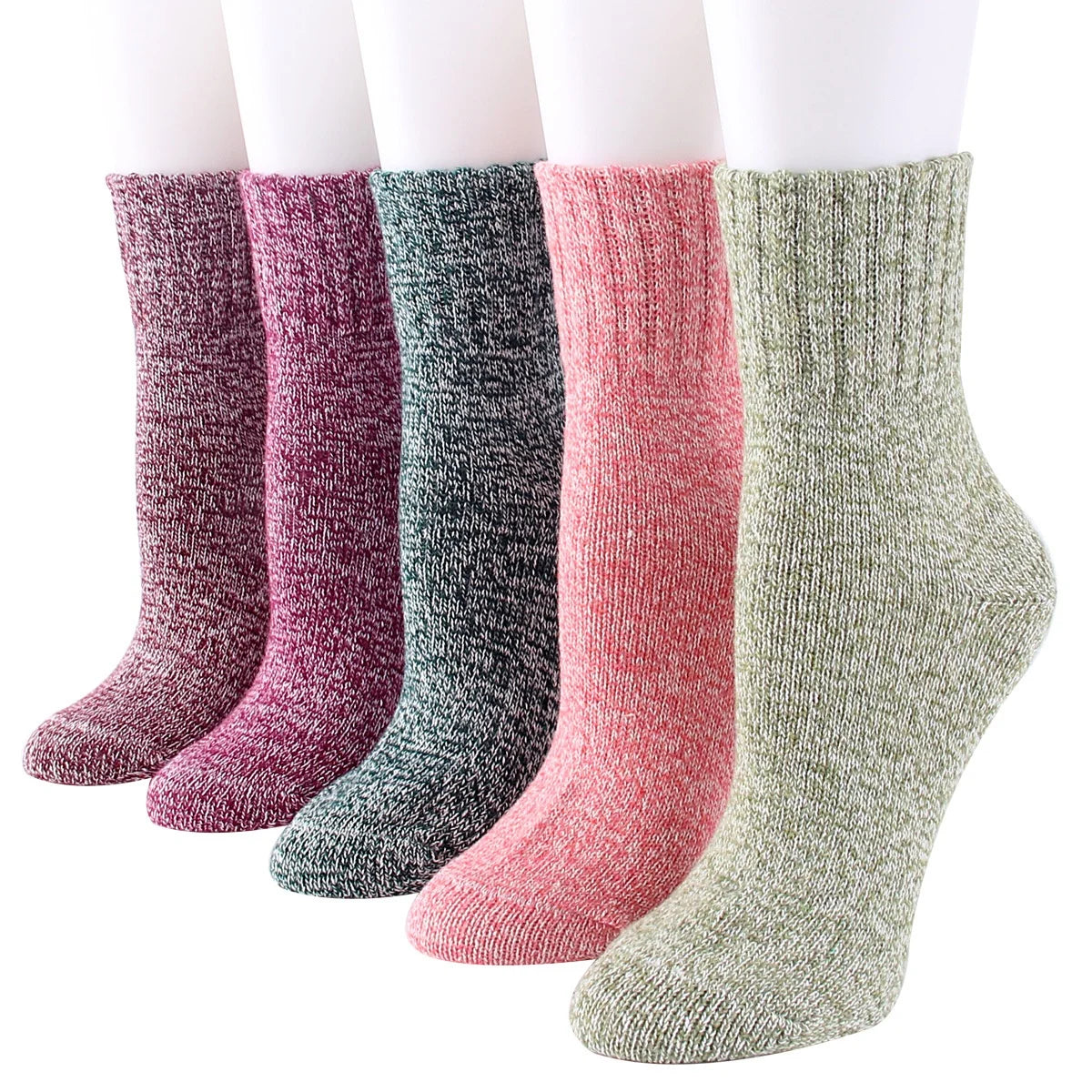 Wool Winter Warm Wool Socks Men Cozy Knit Socks Boots Socks for Women
