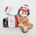 Low MOQ New Design Cute Christmas Tin Box for Candy Custom Metal Box Cookie Chocolate Packaging Christmas Box