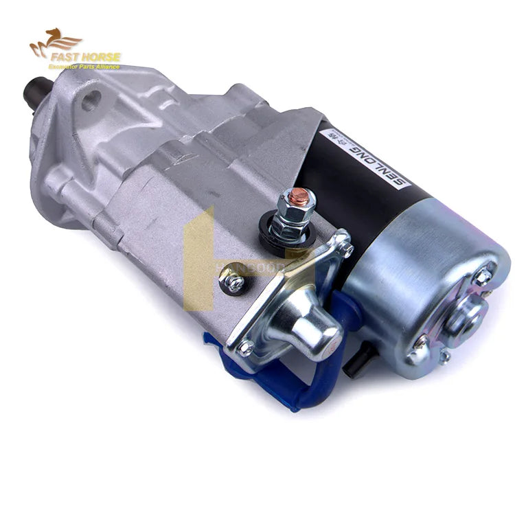 Excavator Pasrt Engine Starter Motor 600-863-4110 228000-0631 3863128 Starting Motor for Komatsu PC200-6 Diesel Engine 6D102