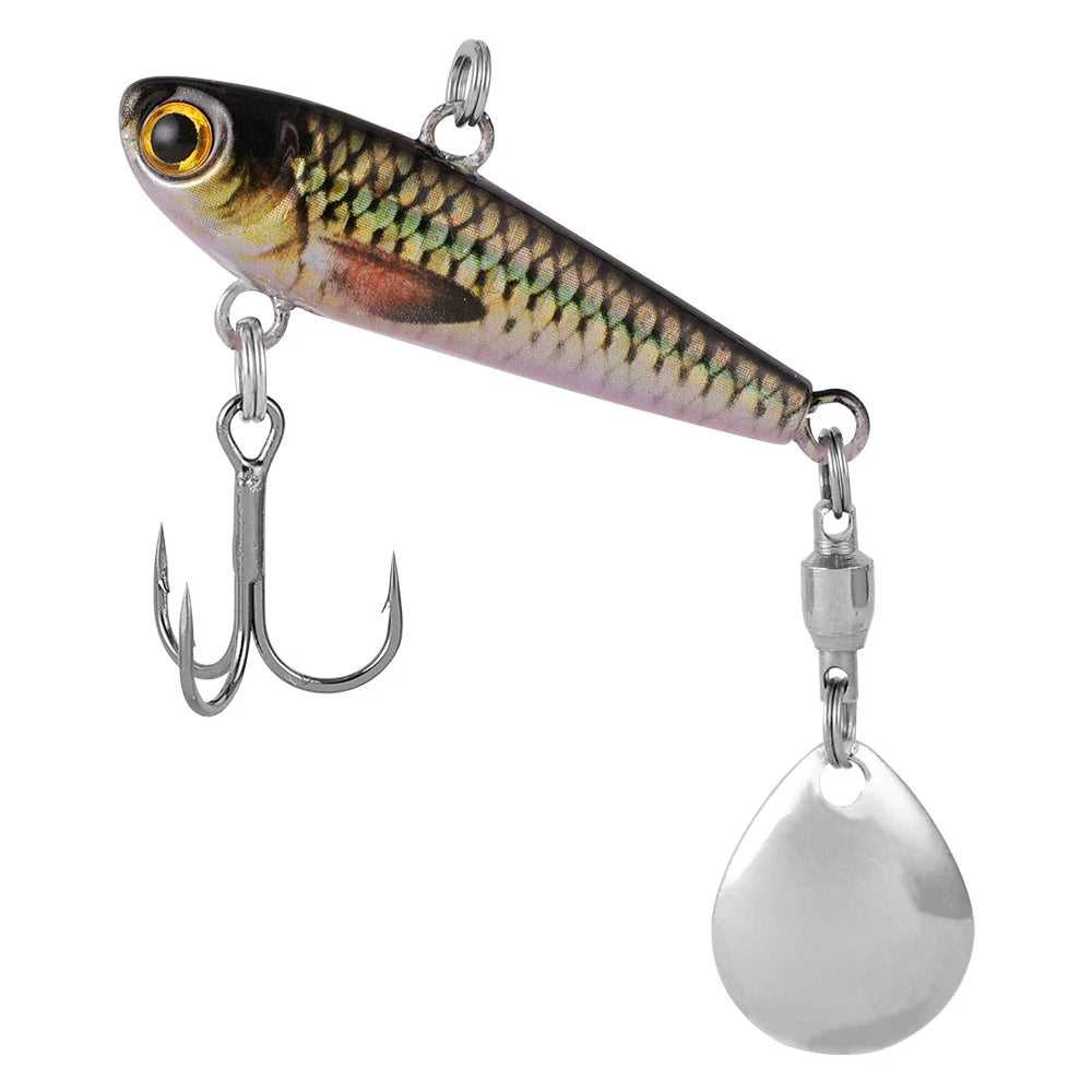 Spintail VIB Fishing Hard Lure Spoon Lures 7.6g 19g Freshwater Trout Bait Metal Jig Fishing Hard Bait Perch Lure