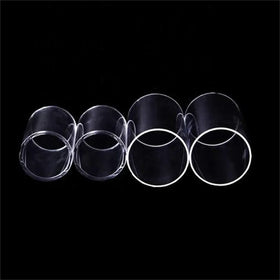 JR Glass Customized heat resistant clear borosilicate glass tube