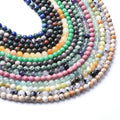 4/6/8/10/12mm Bulk High Grade Natural Semi-Precious Gemstone Healing Jasper Jade Round Loose Gemstone Beads for Jewelry Making