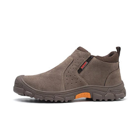 Safety Shoes Anti-smashing Anti-puncture Anti-slip Anti-scalding Is an Industrial Shoe for Men