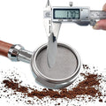 WELAND 51mm 53mm 57.5mm 58.5mm Stainless Steel Sintered Mesh Disc Coffee Filter Disk Espresso Puck Screen