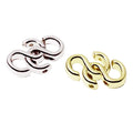 Environmental Custom Bracelet Letter Logo Bead Silver Color Jewelry Accessory Loose Pendant Design Alloy Metal Space Beads
