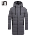 Liu Ming Latest Design Winter Men Clothing Casual Thick Warm Jacket Oversized Long Cotton Parka Puffer Outwear Coats