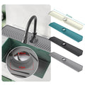 30 Inch Length Silicone Sink Splash Drain Drying Pad Kitchen Faucet Sink Splash Guard Silicon Faucet Mat for Kitchen Sink