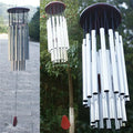 Large 27-Tube Metal Luxury Rectangle Waterfall Wind Chimes Chapel Bells Outdoor Garden Home Decor