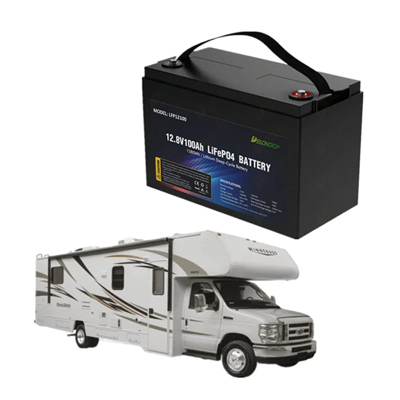 Lifepo4 Lithium Batteries 12v 50ah 100ah 200ah 20ah 40ah Tolling Motor Fishing RV Caravan Karavan Golf Cart Solar Battery Pack