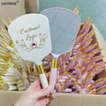 Women's Square Handheld Makeup Mirrors Wholesale Pocket Cosmetic Mirrors Personalized Features