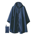 Unisex Lightweight Polyester Rain Poncho Hooded Raincoat with Pockets Waterproof for Adults for Hiking & Camping