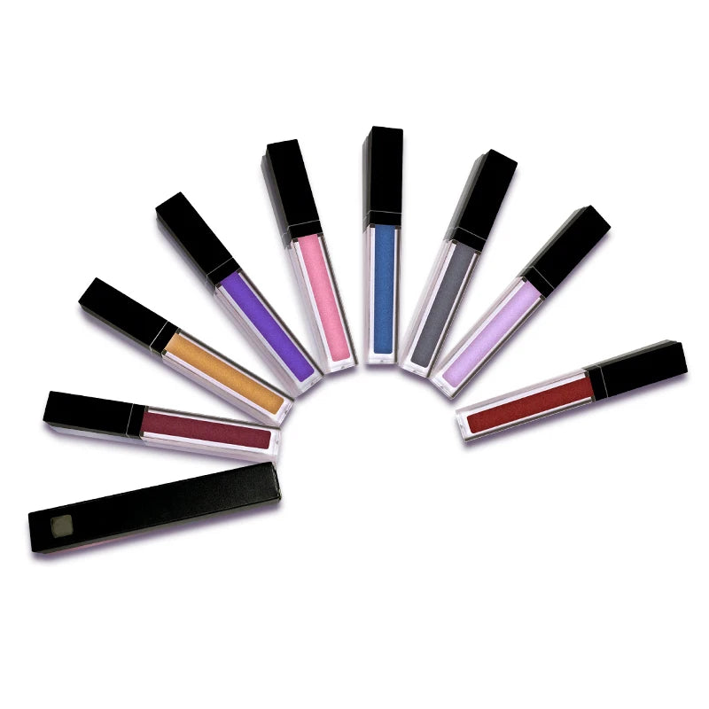 Wholesale Custom Private Label 49 Color No Stick Cup Waterproof Lip Stick Brown Nude Plumper Matte Liquid Vegan Lipstick
