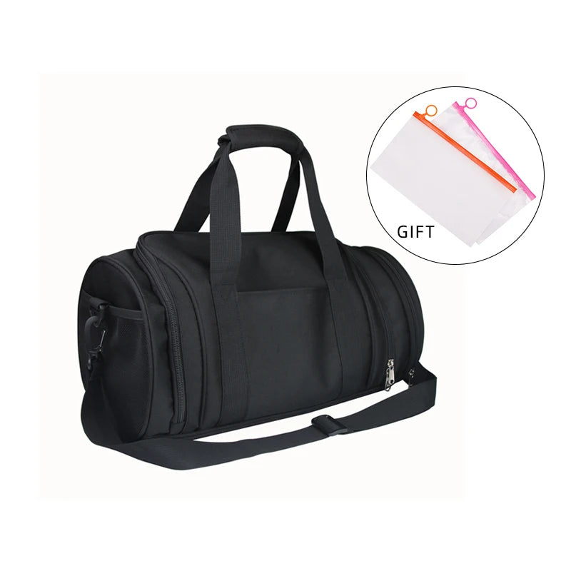 BEARKY Sport Compression Travel Duffle Bag with Shoe Compartment Magnetic Storage Waterproof Gym Bag Custom Wholesale