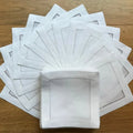 Ramie Cotton Hemstitch Cocktail Napkin Cloth