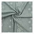 New Arrival Knitted Polyester Jacquard Fabric for Bow Headband Dress Stretch Jacquard Lace Fabric Punch Hole Knitted Costomizati