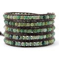 Luxury Natural Green Agate Beaded Bracelet for Women Minimalist Crown Shape with Cute Style Standout Jewelry for Anniversaries