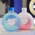 Wholesale 500ml Round Doughnut Bottle Food Grade Plastic Packaging for Milk Tea & Juice