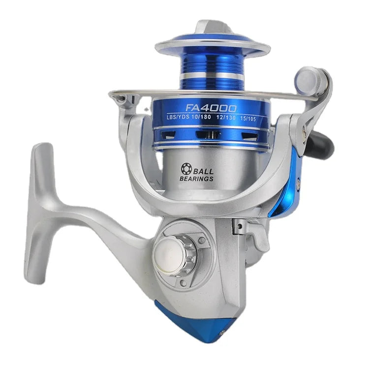 Hot Sale Ultralight 5.2:1 Gear Ratio Plastic Body and Wire Cup Spinning Fishing Wheel