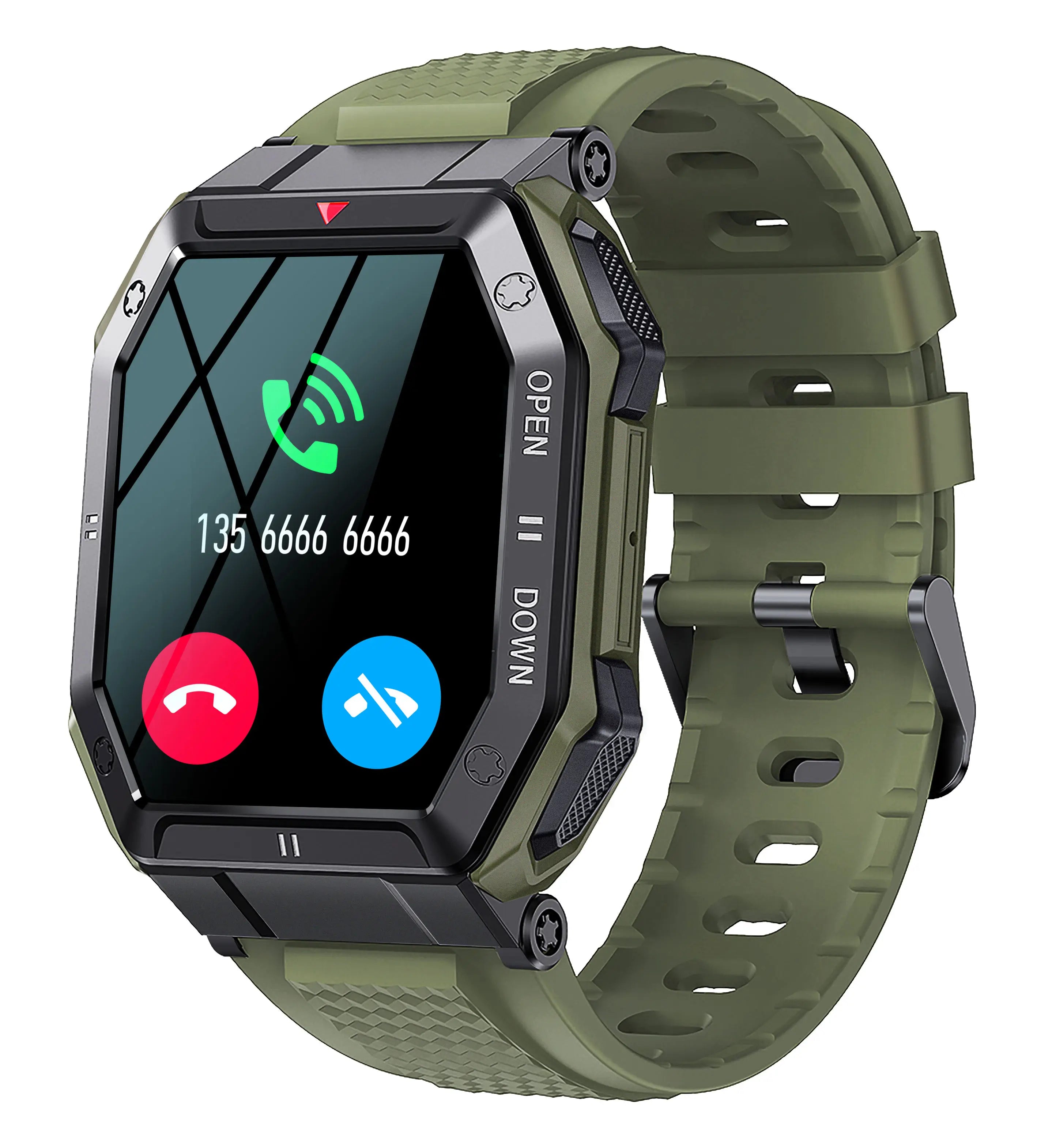 Fashion Android Sport Health Smart Wrist Watch Man Relojes Inteligentes Relogio Smartwatch 2023