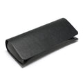 2025 Cloth and Cardboard Eyeglass Sunglasses Case with Hard Paper Board Soft Leather Inside Printed Logo Leather Glasses case