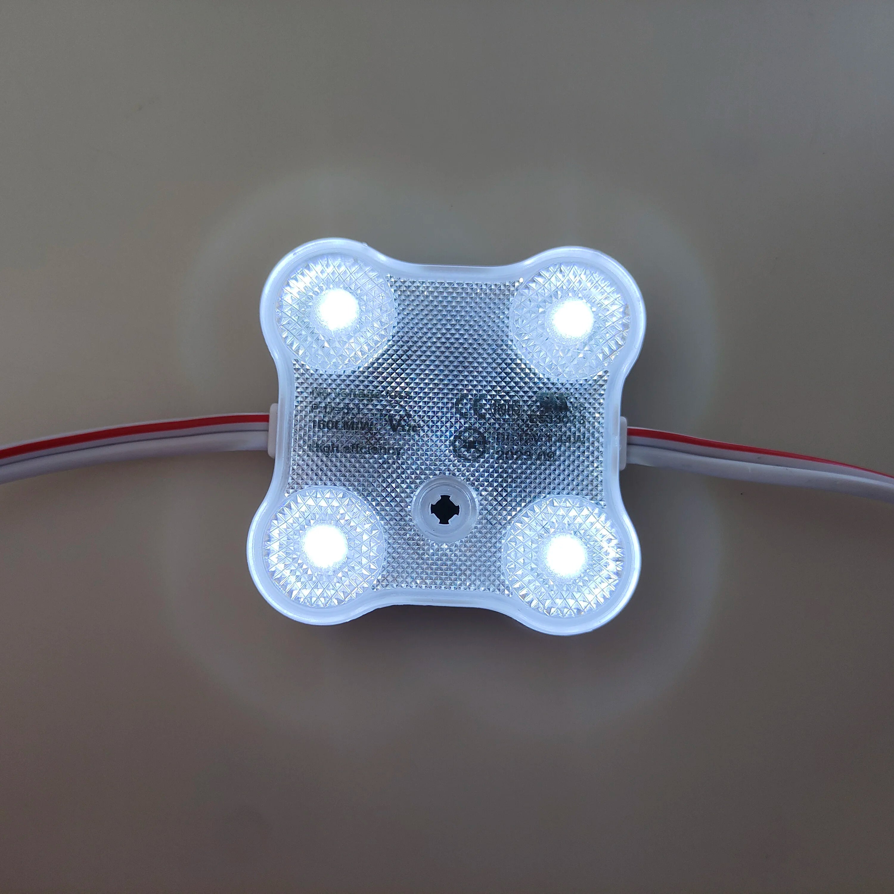4 LEDs Led Modules High Brightness Samsung LED No Voltage Loss 2835 IP68 DC12V 1.44W for LED Sign