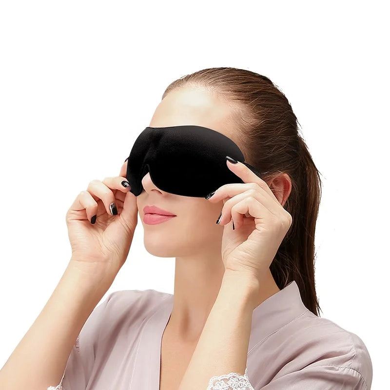Factory Wholesale Colorful Comfortable Custom Travel 3D Sleep Mask