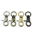 20mm*45mm Zinc Alloy Snap Hook Keychain  Lobster Claw Carabiner Bags Pets Daily Use