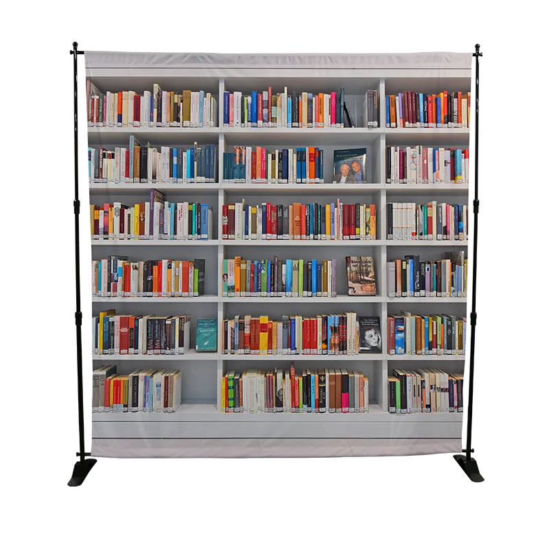Factory Direct Standing Banner Stand for Trade Shows and Events Option for Step Repeat Feature