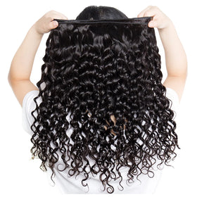 100% Raw Brazilian Human Hair Extension Weft Invisible Clip Italian Curly Kinky Straight Bundle Seamless New Product