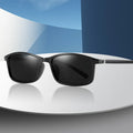 Custom Rectangle Frame Quality Sunglasses Full Custom Mens Luxury Fashion Sunglasses Polarized