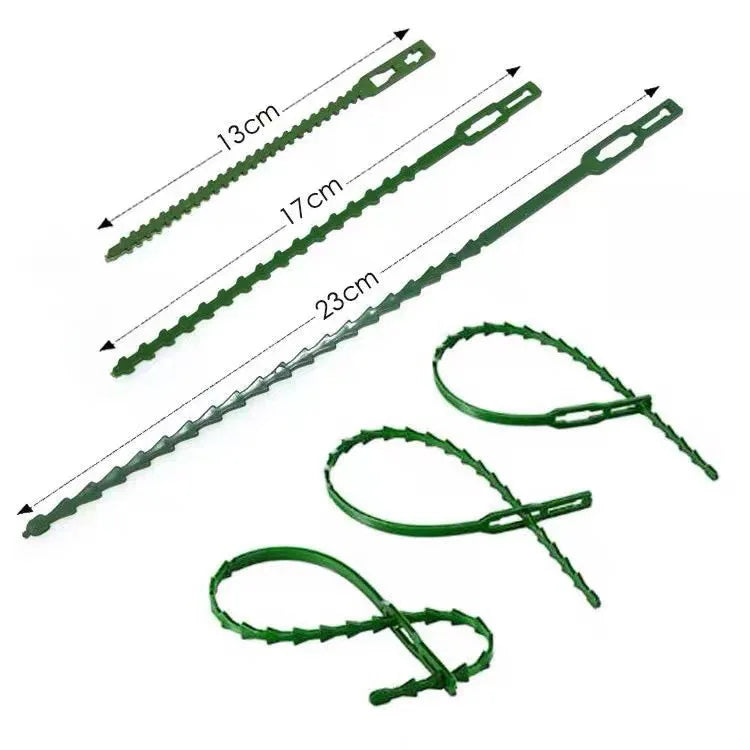 230mm Adjustable Plant TiesReusable Garden Plant Tie Plastic Garden Accessories Plant Support Tree Shrub