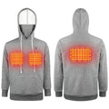 Savior Heat Custom Electric Heating Sweatshirt New Fashion Rechargeable Battery Heated Hoodie 100% Cotton Keeps You Warm Winter