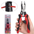 Stainless Steel Electrician Combination Pliers Multitool Metal Wire Pliers Wire Crimping Plier