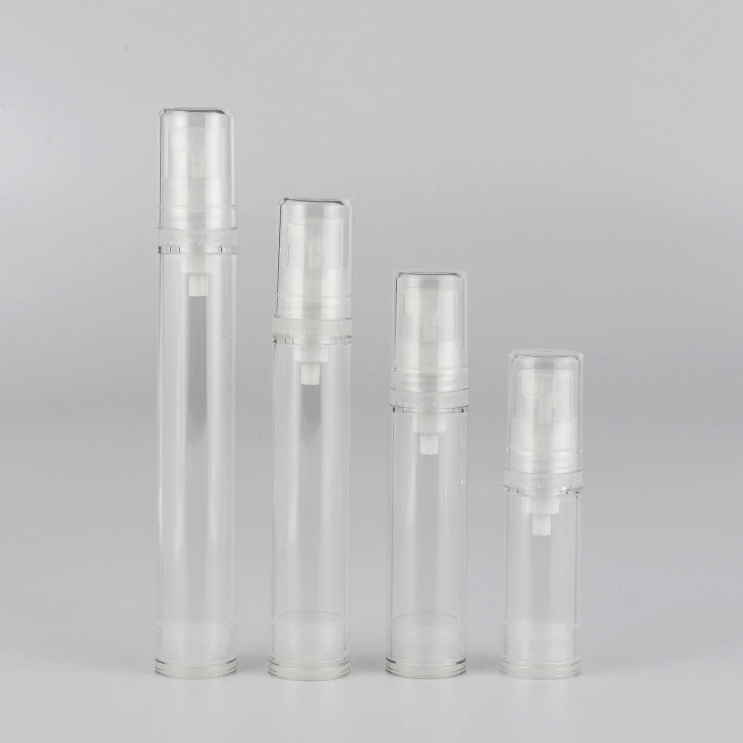 Empty Acrylic Perfume Bottles 5ml 10ml 12ml 15ml with Transparent Sprayer Pump and Mist Spray Bottle for Skin Care Packaging