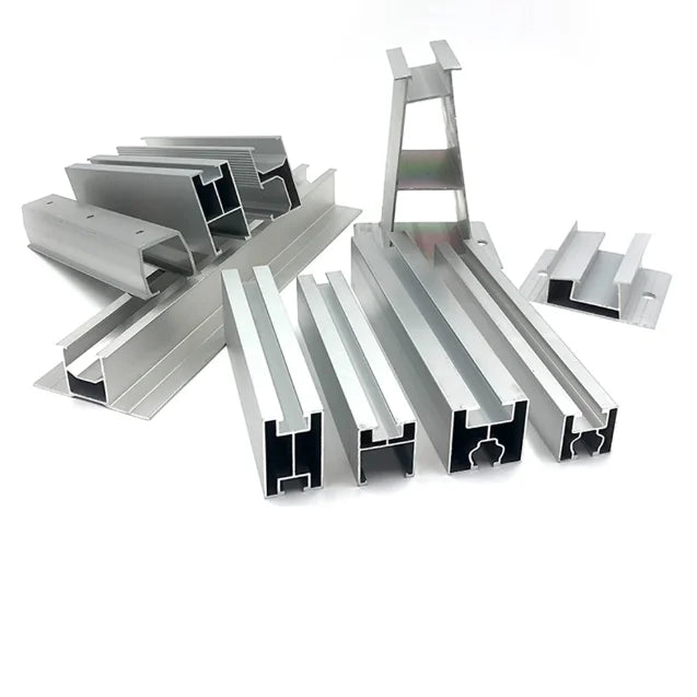 SceneX Solar SS-SPR-01 OEM Aluminum Anodized Solar Rail PV Support Solar Panel Roof Mounting Brackets 10-Year Warranty Mount