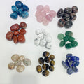 Bulk Wholesale Chakra Crystal Stones Mixed Tumbled Stone Healing Reiki Crystal Tumble Stone for Home Decoration